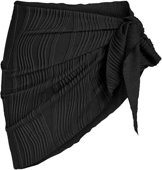 Women's Sarong Coverups Beach Wrap Sheer Bikini Wraps Chiffon Cover Ups for Swimwear